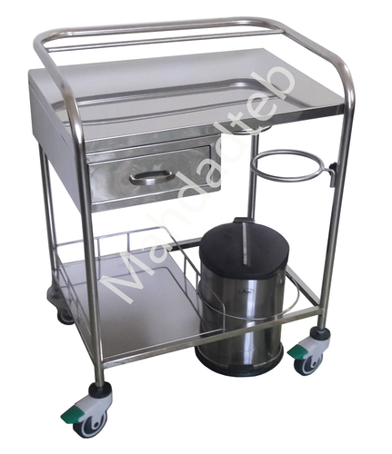 ترالی پانسمان استیل