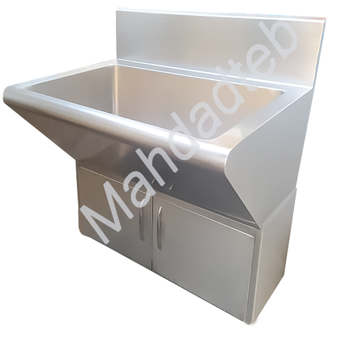 سینک اسکراب دو جداره کابین دار MHT12-2