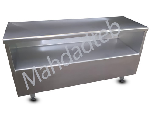 بنچ استیل S شکل کلین روم کد MHT94-1