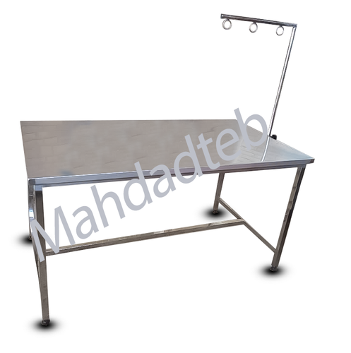 میز آرایش دام تمام استیل - کد MHT85