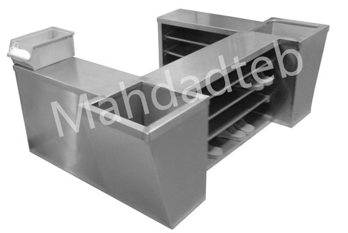 بنچ استیل طرح سفارشی کد MHT94-2