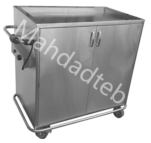 ترالی حمل غذا وارمر بیمارستانی - کد MHT49