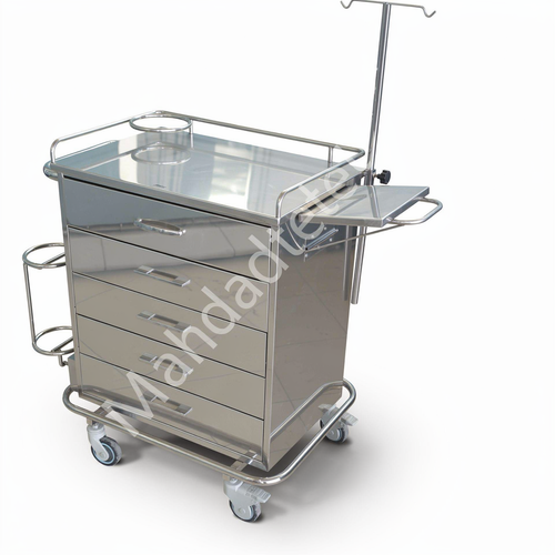 ترالی اورژانس استیل