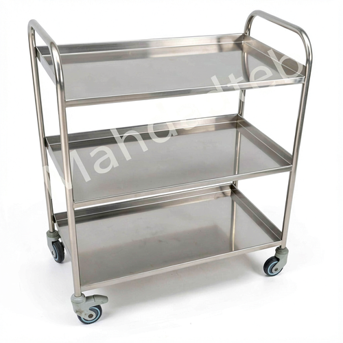 ترالی استیل حمل ظروف و لوازم جنرال